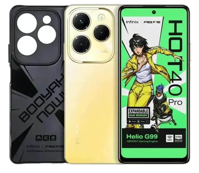 Infinix Hot 40 Pro Dual Sim 256GB + 8GB Ram Gold - Infinix